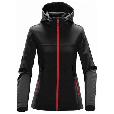Womens/Ladies Orbiter Hooded Soft Shell Jacket