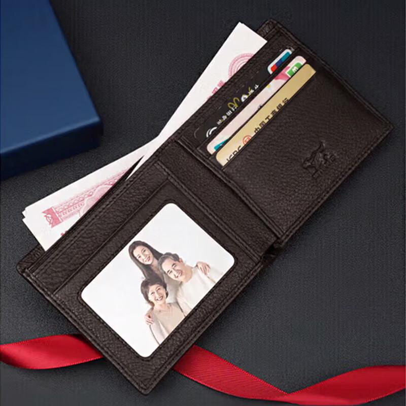 Seven Wolves Men's Genuine Leather Bi-fold Wallet