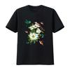 Hummingbird Flowers T Shirt Lover Kids Black Vintage Washed Graphic Versatile Streetwear Unisex Slightly Soft Designer Clothes