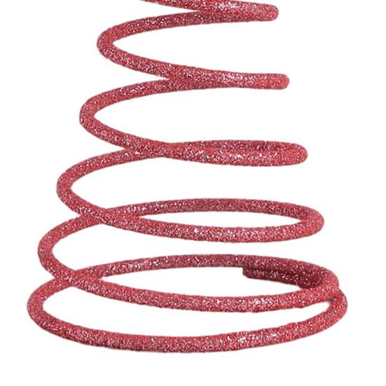 Liebesherz Weihnachtsbaumspitze Dekoration Wiederverwendbar 3D Feder Glitzer Herz Weihnachtsbaumspitze Ornament Winter Feiertag Partyzubehör