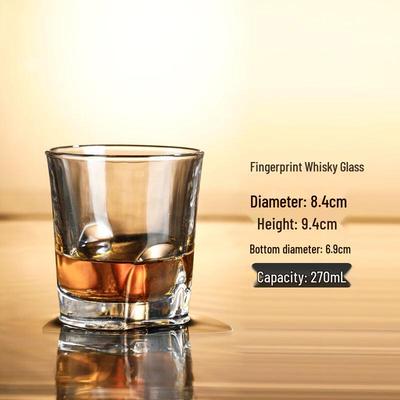 ZISIZ Kryształowa Szklanka do Whisky i Koktajli
