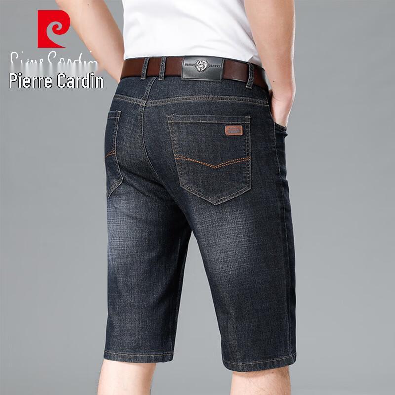 Pierre Cardin Men s Straight Fit Denim Capris 31