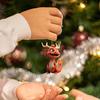 Christmas Advent Calendar 24 Acrylic Christmas Tree Ornaments Dinosaur Pendant Festive Bag Charms Creative Countdown Decor for Home Holiday Party