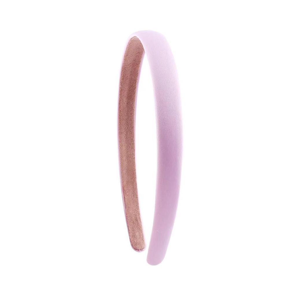 Kids' Solid Color Wide Edge Headband – Handmade Fabric Base, Perfect for Summer DIY Accessories