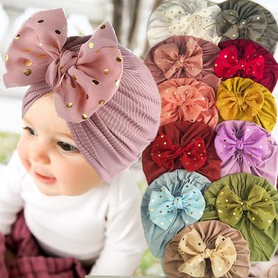 Adorabile Cappellino Estivo con Fiocco per Neonate - Leggero e Stilysh