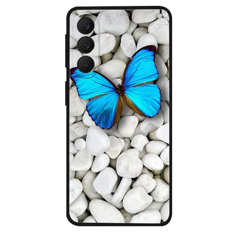 For Samsung Galaxy A57 A37 5G Case Bumper Starry Sky Soft Silicone TPU Back Cover for Samsung A37 A57 Phone Case Cute Cat Cover