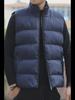 Men's Sleeveless Stand Collar Warm Cotton Waistcoat for Autumn/Winter