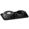 New Design Silicone Dog Slow Feeder Liquid Treats Bowl with Lick Ball Interactive Large Capacity Non-Slip Pet Feeding Bowl Mat