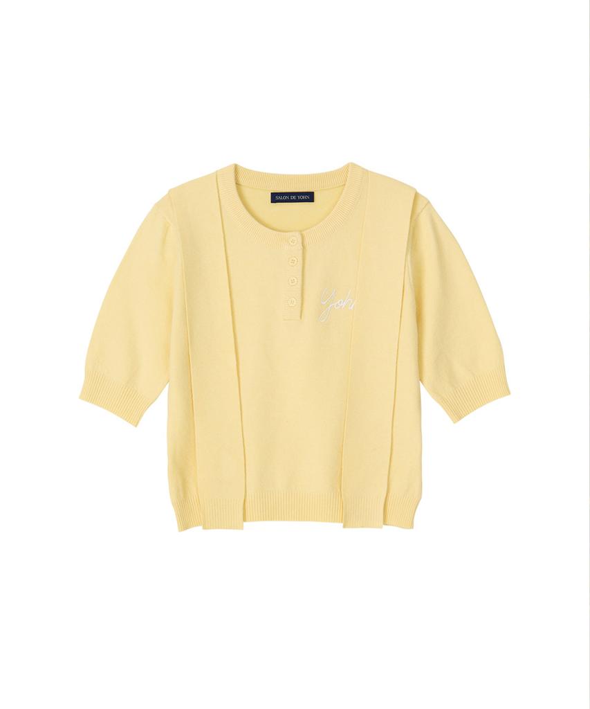 SALON DE YOHN Harbor Shawl Knit_ Butter