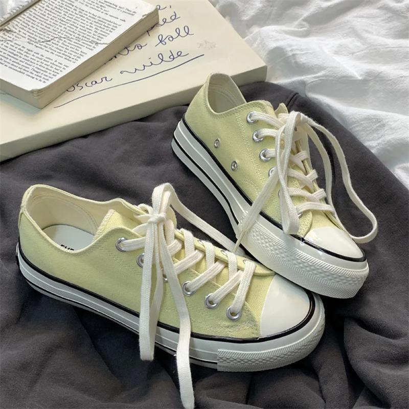 Spring Arrival Korean Style Versatile Shoes Men Women Fashionable Trendy Student Breathable Lightweight Shoe