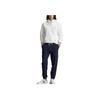 Polo Ralph Lauren Ss23 Solid Color Logo Embroidered Drawstring Cuffed Knit Sweatpants Men Bottoms Blue MNPOPNT1BQ20053-410
