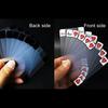 54 Stück/Set Klare Pokerkarten Wasserdicht PVC Transparentes Kartendeck Kinder Erwachsene Familienabend Mehrspieler Interaktiv Klassisches Karten-Brettspiel