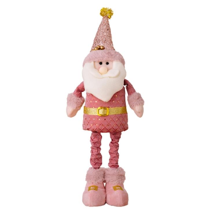 Verstellbare Größe Weihnachten-Thema Figur Ausziehbare Stehende Figur Puppe Display Dekoration für Fenster oder Tisch