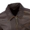 1930 Vintage Yellow Brown Genuine Cow Men Leather Jacket Men's Coat Biker Jacket Slim Fit Spring Autumn