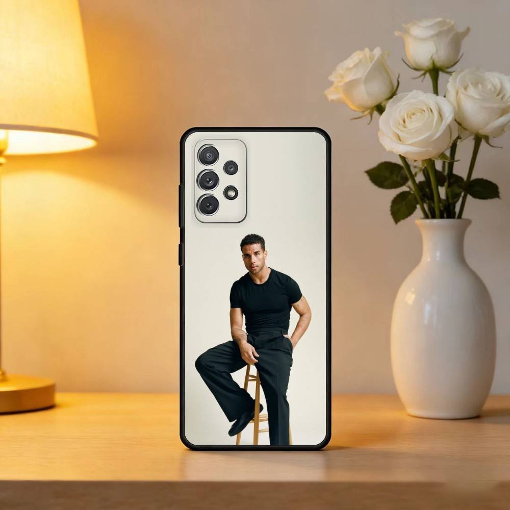 COOL M-Mason Gooding Phone Case For Samsung Galaxy A73,A72,A71,A70,A53,A52,A51,Soft Silicone Black Cover