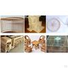 Bacchette di Bambù Legno Rotonde Non Finiture Aste di Legno per Artigianato Modellismo Giocattoli Educativi per Bambini