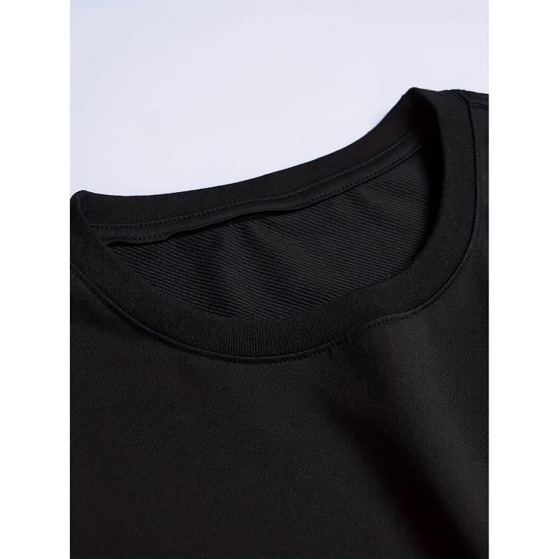 Europeiska storlekar Herr Calvin Grafisk T-shirt Rundhalsad Kortärmad Vardagskläder Bekväm Snygg för Vuxna Maskintvättbar Avslappnad Passform