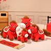 Year Of The Horse Plush Toy With Soft Short Pile Material Good Luck Figurine For Lunar New Year Gift