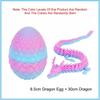 3D Mini Chinese Dragon Surprise Egg Movable Joint Tabletop Decoration Collectible Gifts And Toys Home Dragon Articulated