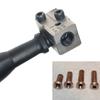 3/16in Double Flaring Tool Metal Handheld Brake Line Double Tool for Motorcycle Automotive Truck Brake Line Flaring Tool
