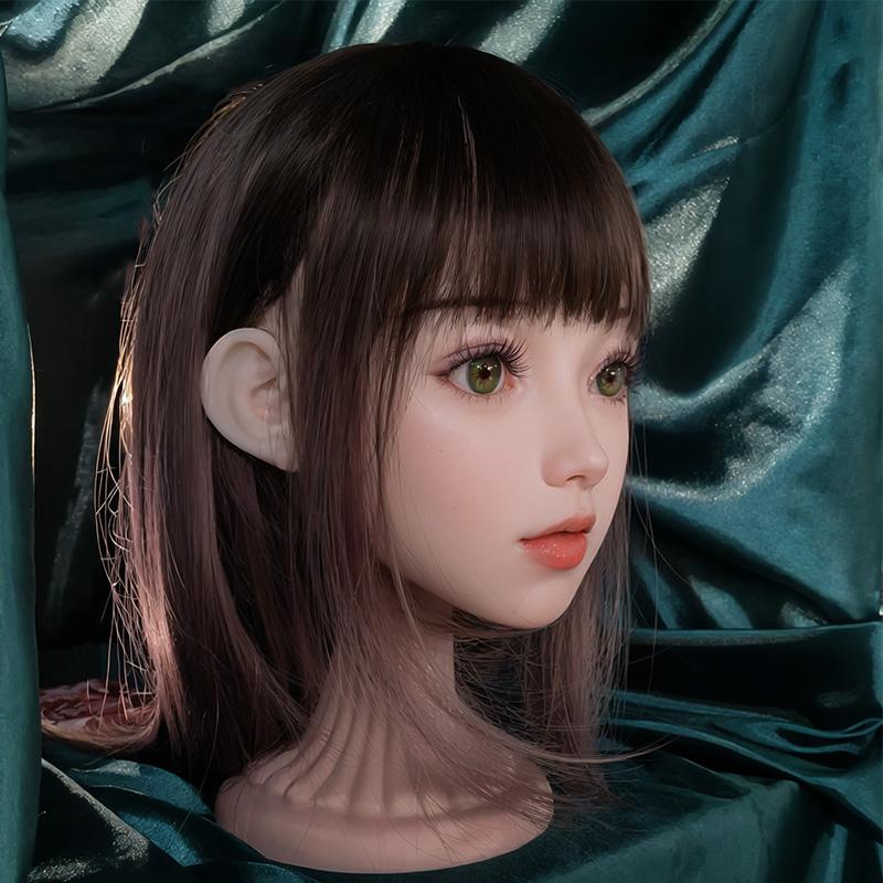 Men's Sex Doll Head Masturbation TPE Oral Sex With Mouth Masturbation Cup Erotic Adult Sex Toy