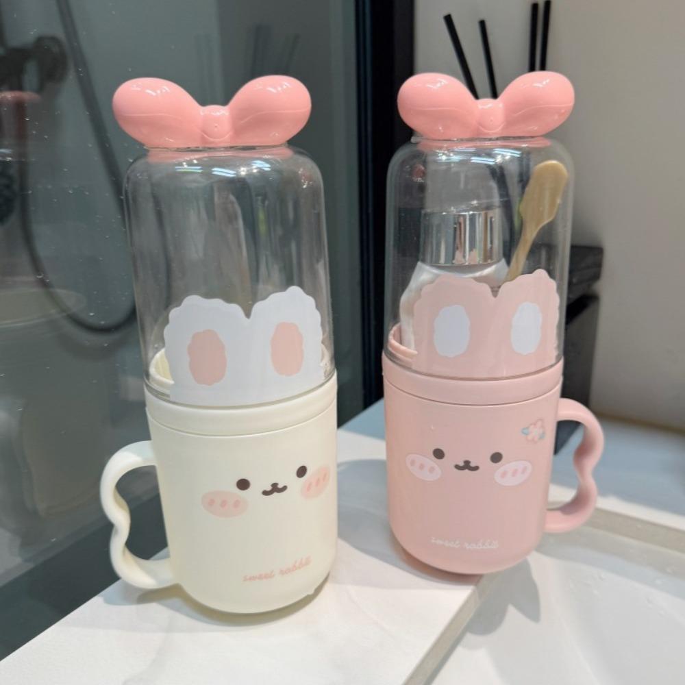 Plastic Toothbrush Storage Box Cartoon Tooth Cup Cute Mouthwash Cup  Children