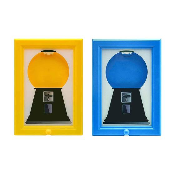 Candy Dispenser Picture Frame Wall-Mounted Chocolate Gumball Machine Frame Personalized Photo Gift for Candy Lovers