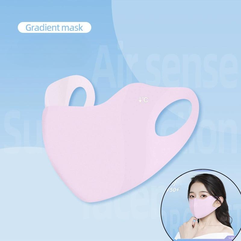 Sunscreen Mask, Breathable, Thin, UV Resistant, Eye Protection, Full Face, Summer Ice Silk Sunshade Mask