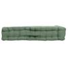 Plain Floor Cushion 50 X 50 Cm Panama Clay Green