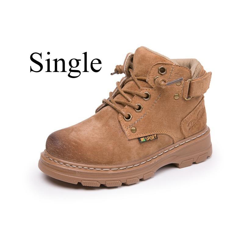 

Children s Casual Single Boots Girls Korean Style Fashion Short Boots Boys Soft Sole Cotton Boots 26