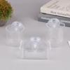 Fish Tank Feeding Ring Transparent Acrylic Rectangle Round Shape Aquarium Suspensible Feeder For Tank Floating Food Dispenser