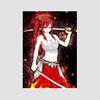 Japanese Classic Anime Posters and Prints Wall Decor Retro White Paper Fairy Tail Poster Art Painting Living Room Home Decoration Mural
