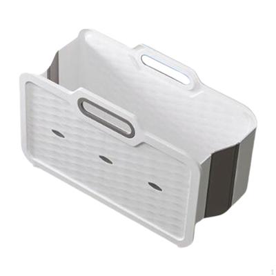 Multi Purpose Rectangular Handy Basket with Wheel for Office Bedroom Fishing Single Barrel