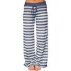 Women Ladies Summer Floral Prints Drawstring Wide Leg Pants Leggings