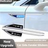 Car Side Fender Knife Stickers Emblem Badge Decals For STELVIO Giulia 159 Giulietta 147 Mito 156 MTO Car Accessories