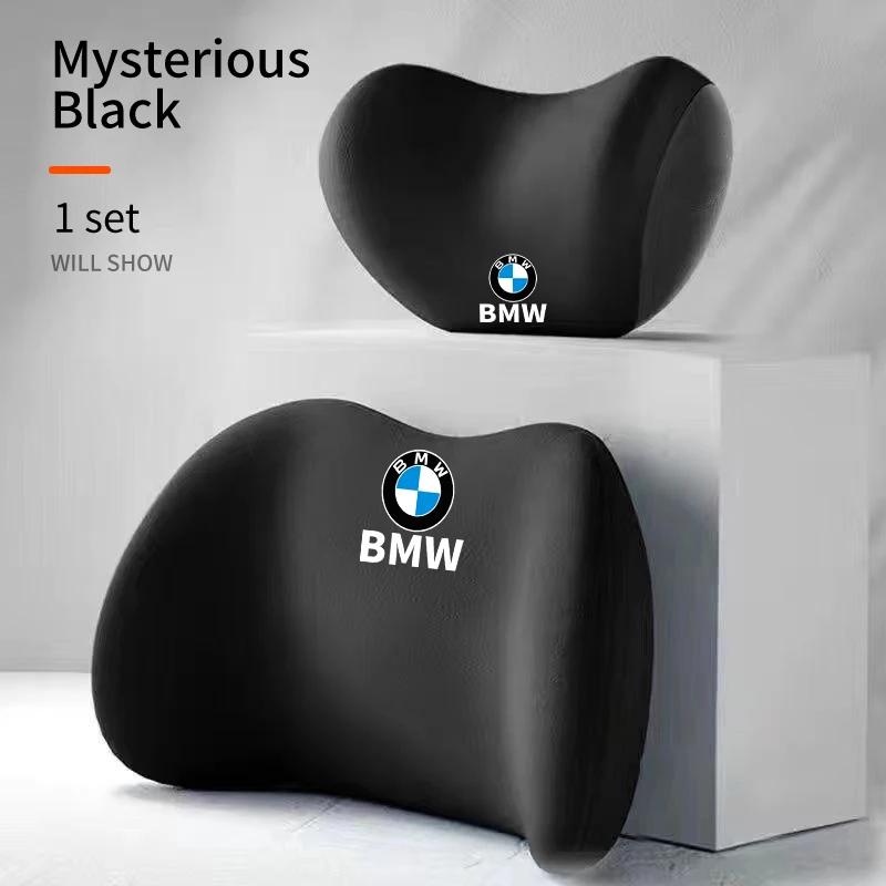Car Sticker 2025 Hot Car Seat Headrest Lumbar Support Neck Cushion For BMW X1 X3 X4 X5 E90 E70 E60 E46 F30 F10 F15 F25 F30 G30 G