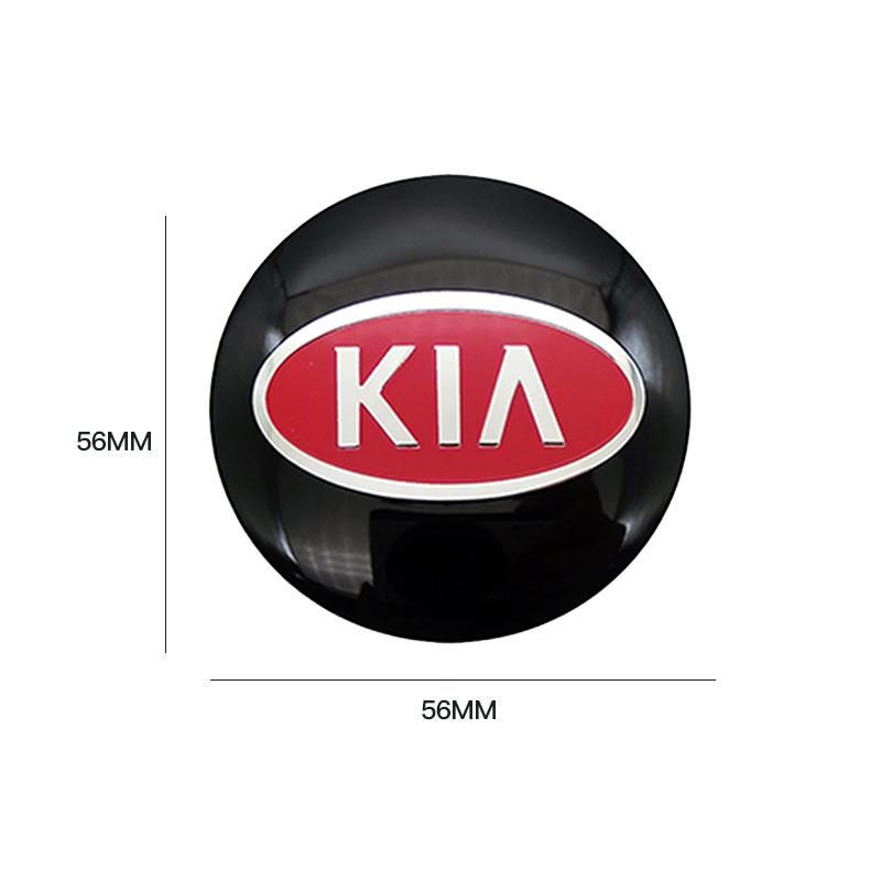 Tappo Centrale Mozzo Ruota Auto Emblema Adesivo Accessori Per Kia GT-Line Sportage Ceed Rio Picanto Sorento Soul Cerato Venga Forte K9