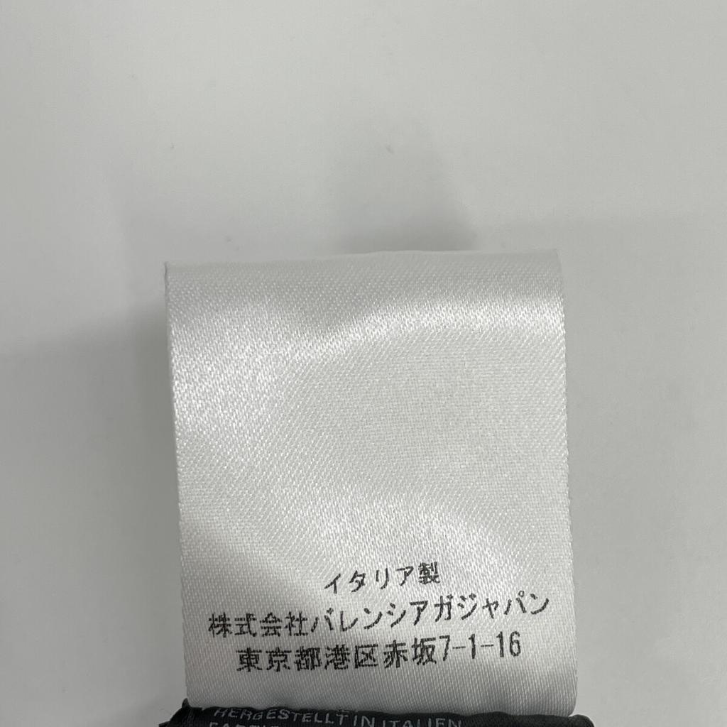 Balenciaga 657546 20 Years Black Ribbon Tie Polka Dot Knit Dress Dress XS blackUsed