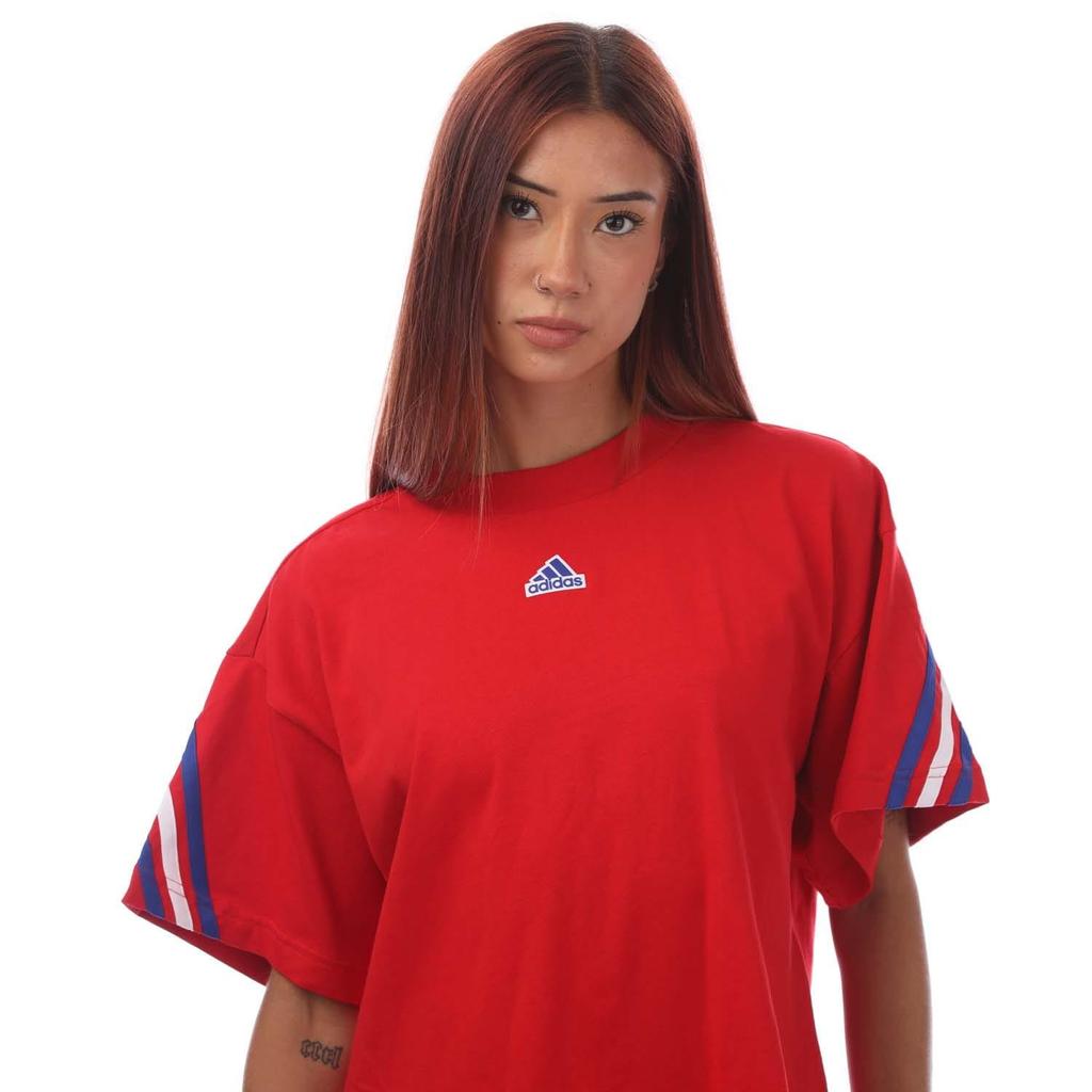 Adidas Womens/Ladies Future Icons 3 Stripes T-Shirt