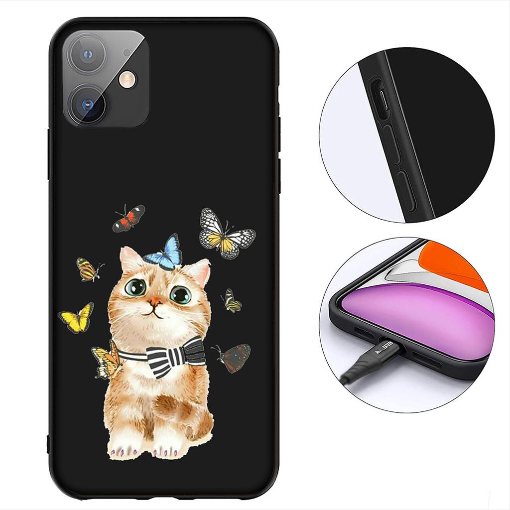 Cartoon Kitten Cat Meow Anime Phone Case for Xiaomi Poco C85 C65 C75 X7 X6 M6 M8 F7 F8 Ultra F6 Pro Cover Casing