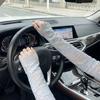 1 Pair UV Protection Fingerless Long Gloves Long Lace Arm Sleeve Fashion Arm Sleeves  Sports