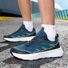 Plus Size Men's Wide-Toe 48 Casual Sports Shoes - Wear-Resistant, Shock-Absorbing Mesh for Hard Courts