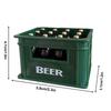 Mini Beer Drink Bottle Beer Box Drink Box Bar Kitchen Opener Fridge Magnet Creative Simulated Beer Case Magnetic Bottle Opener