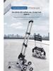 Portable Folding Luggage Trolley for Shopping and Goods