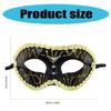 Masquerade Mask Hand Painted Mask Half Face Mask Halloween Eyewears Accessory For Men Women Halloween Cosplay Event