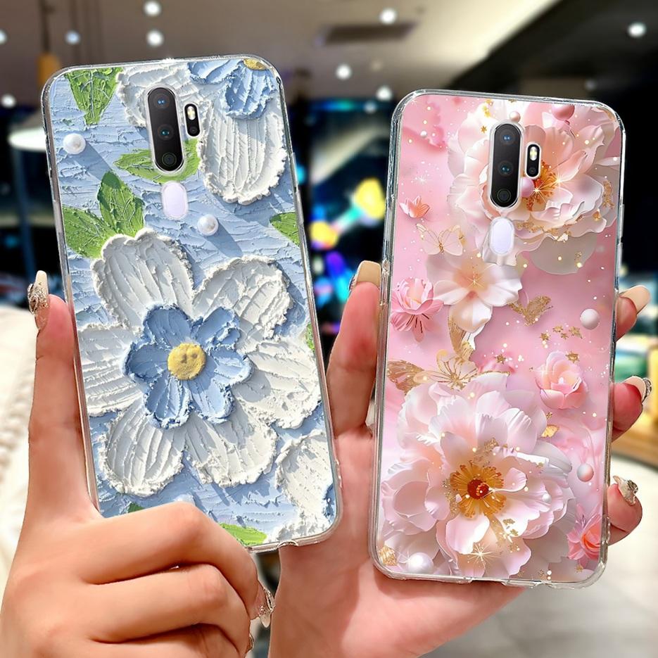 For Oppo A9 2020 Case Oppo A11x New Luxury Painted Cover Shockproof Phone Case For Oppo A5 2020 A92020 OppoA11x Soft Fundas Bags