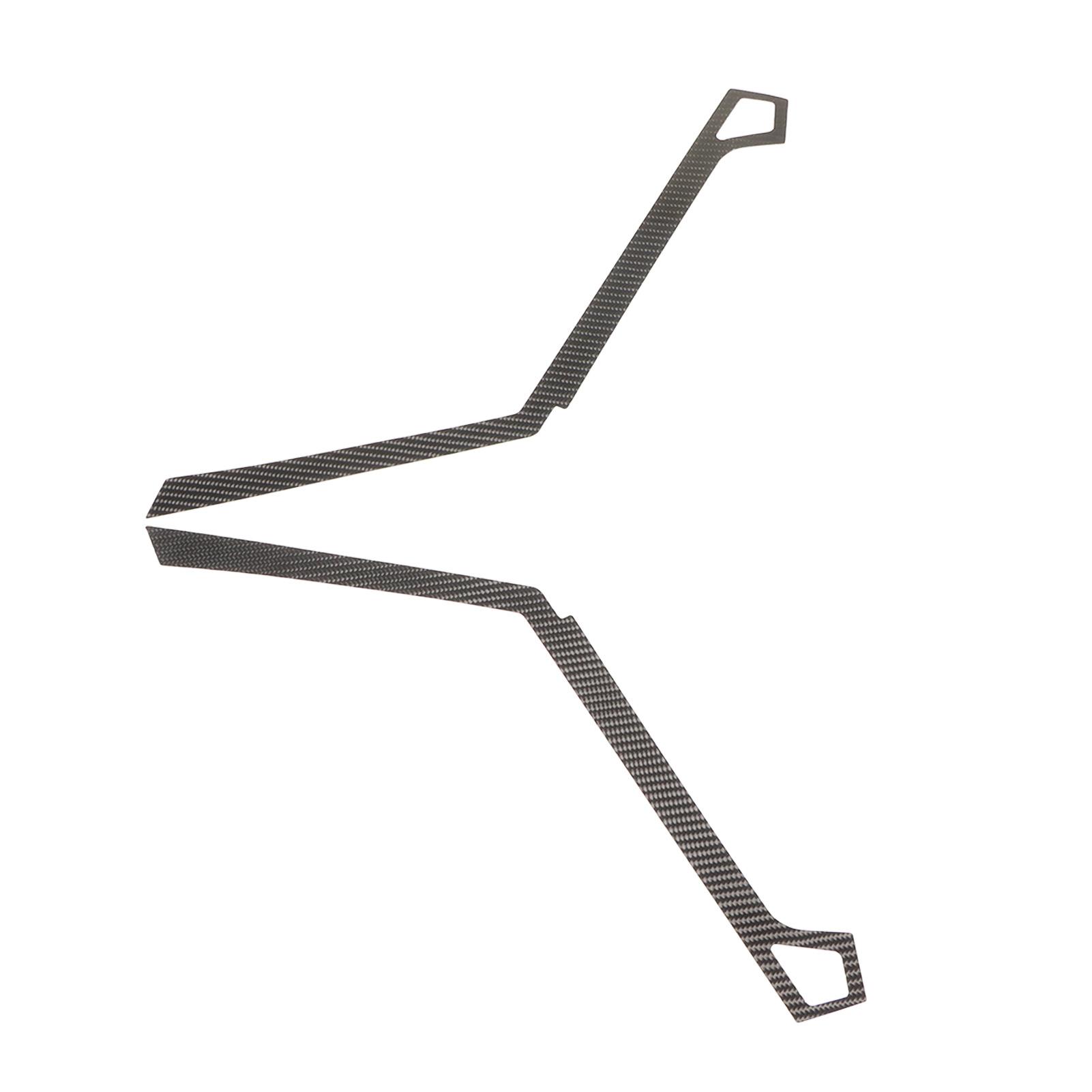 

Rear Light Trim Cover Carbon Fiber Tail Light Frame Sticker Decor Panel Trim Replacement for Polaris RZR PRO XP 2021