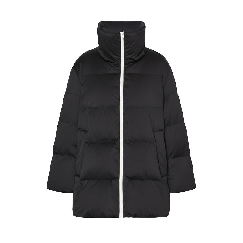 

Женский пуховик Edition Petite с коротким высоким воротником и цветными блоками XS (155cm)