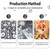Disney Pearl Painting DIY Zootopia Nickelodeon Pearl Art Painting Pearl Gem Painting, Home Wall Decoration Crafts