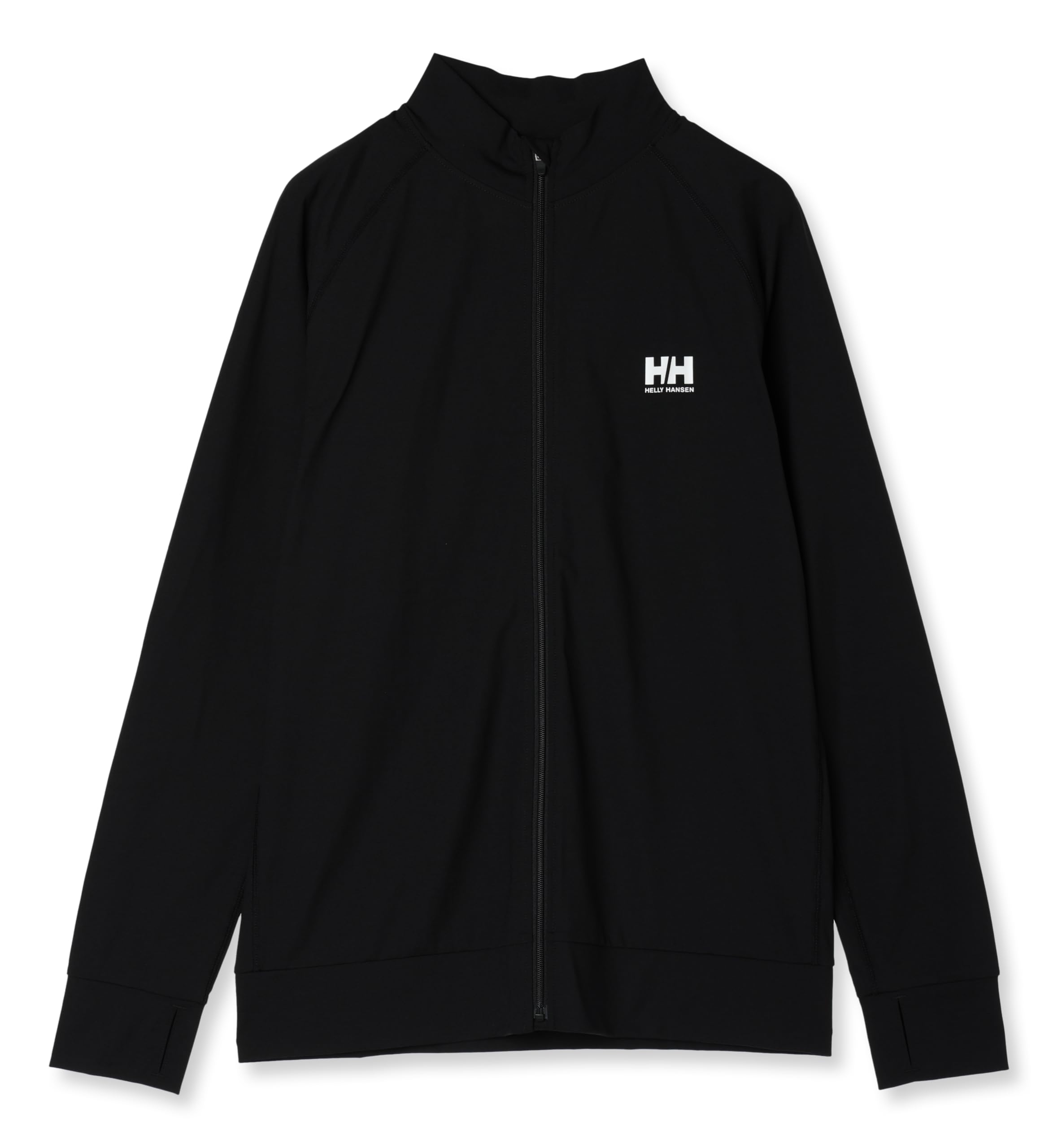 

Helly Hansen Men s L/S Full-Zip Rashguard, Black